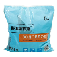 Гидроизоляция цементная проникающая Акватрон Водоблок 5кг