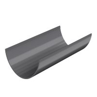 ТН желоб 3м (D125/82), серый, шт.