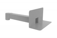 Парапетная воронка с угловым отводом VC-PVC 100x100x650