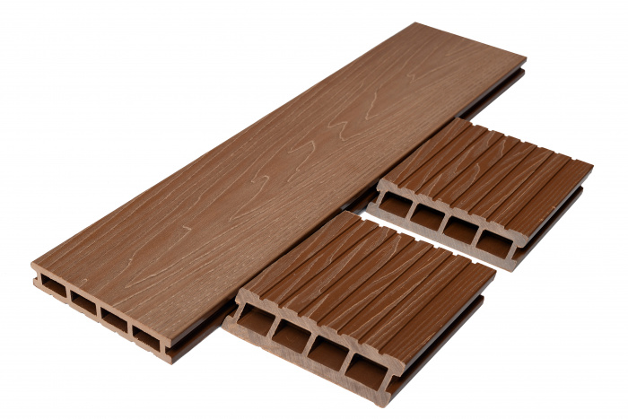 Террасная доска T-DECKS PREMIUM 3D OPTIMA (орех)