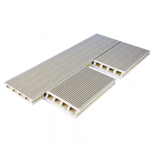 Террасная доска T-DECKS PREMIUM 3D OPTIMA SOLO (слоновая кость)