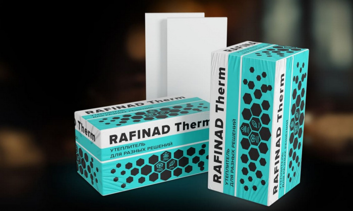 Плита пенополистирольная RAFINAD THERM 50 мм, 1200х600х50 (6 плит, 4,32 кв.м.)