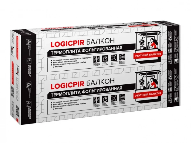 LOGICPIR Балкон Ф/Ф Г1 L-1190х590х40